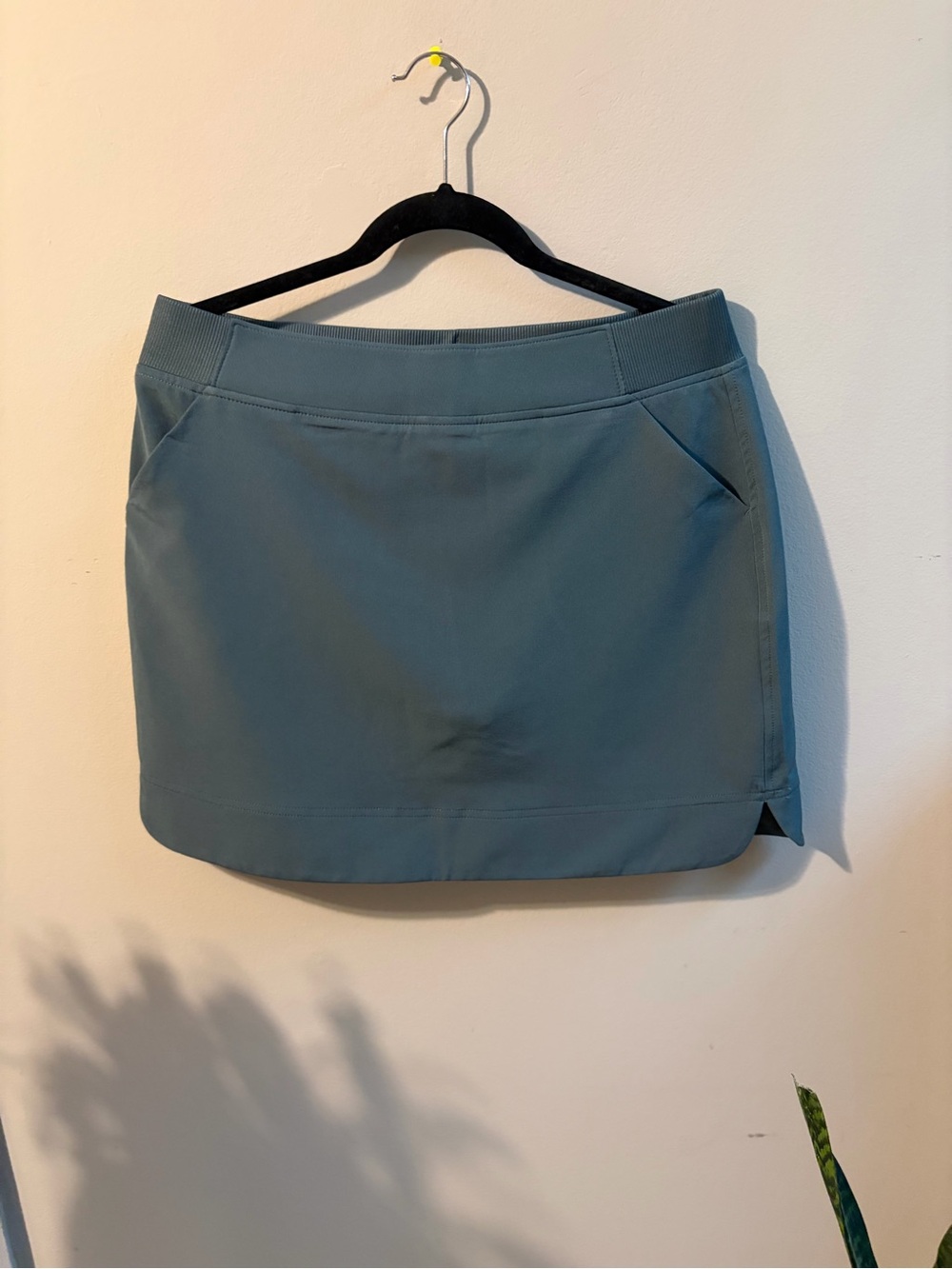 32 Cool Slate Blue Athletic Skort with Front Pockets